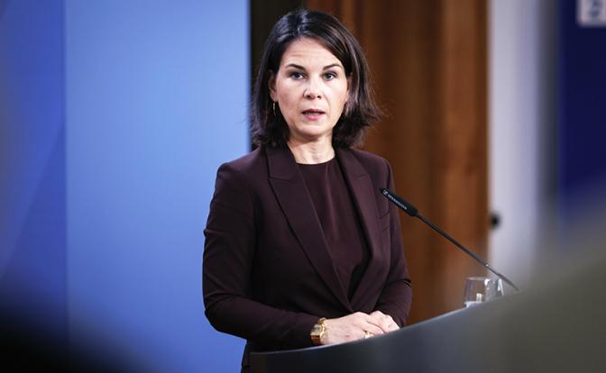 На фото: глава МИД Германии Анналена Бербок