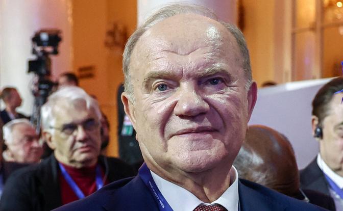 На фото: лидер КПРФ Геннадий Зюганов
