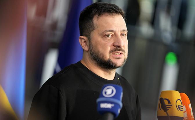 На фото: президент Украины Владимир Зеленский