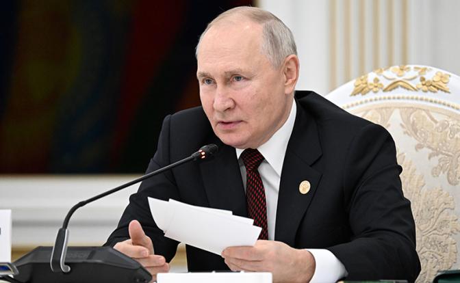 На фото: президент РФ Владимир Путин