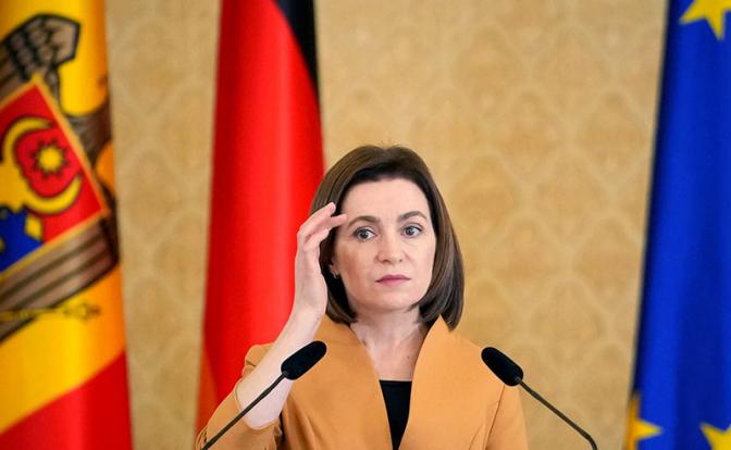 На фото: президент Молдавии Майя Санду