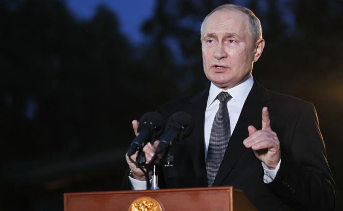 На фото: президент РФ Владимир Путин