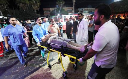 Армия Израиля ударила по крупнейшей в секторе Газа больнице