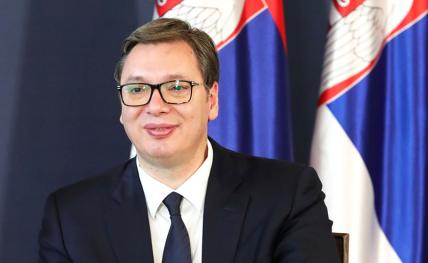На фото: президент Сербии Александр Вучич.
