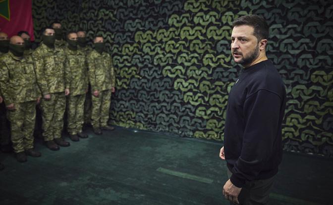 На фото: президент Украины Владимир Зеленский