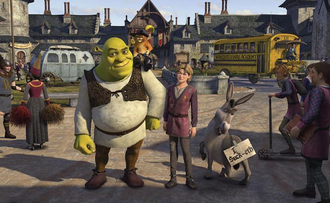 На фото: кадр фильма Шрек