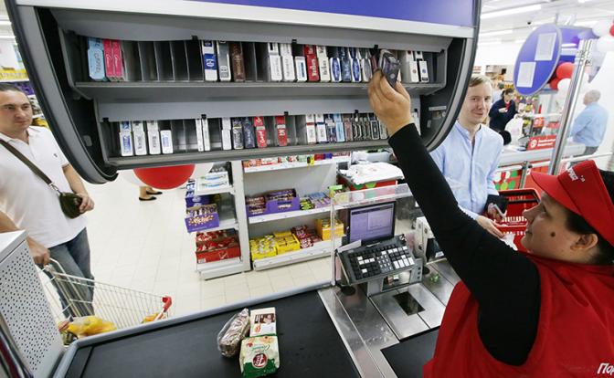 В России могут ввести биометрию на покупку сигарет и алкоголя