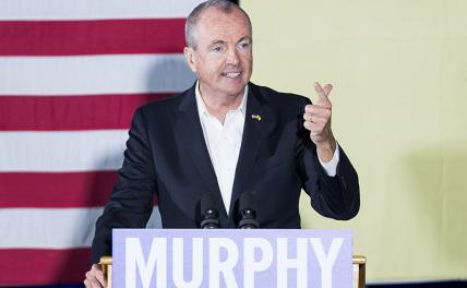 На фото: губернатор штата Нью-Джерси Фил Мерфи