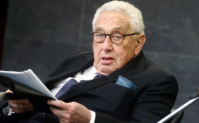 На фото: бывший госсекретарь США Генри Киссинджер