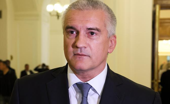 На фото: глава Республики Крым Сергей Аксенов