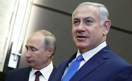На фото: президент России Владимир Путин и премьер-министр Израиля Биньямин Нетаньяху (слева направо)