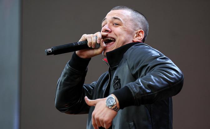 На фото: рэпер Macan (Андрей Косолапов)