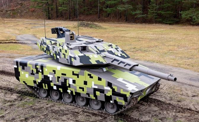На фото: Lynx 120 представляет собой вариант огневой поддержки платформы Lynx KF41