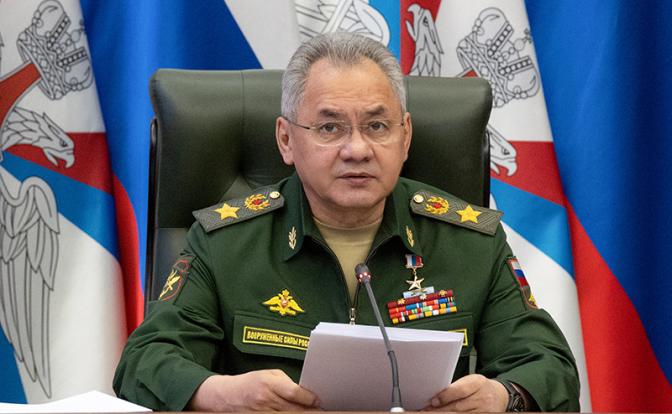 На фото: министр обороны РФ Сергей Шойгу