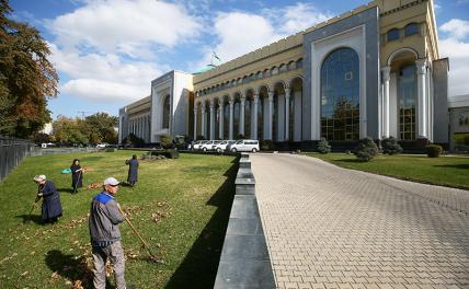 На фото: здание Министерства иностранных дел Узбекистана.Архивное фото.