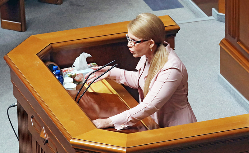 Тимошенко призвала отправить на фронт силовиков - Свободная Пресса ...