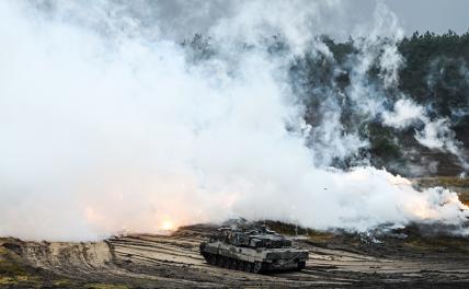 На фото: танк Leopard 2 A6
