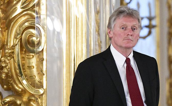 На фото: пресс-секретарь президента России Дмитрий Песков