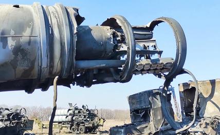 На фото: уничтоженные позиции дивизиона ЗРК С-300 Вооруженных сил Украины.