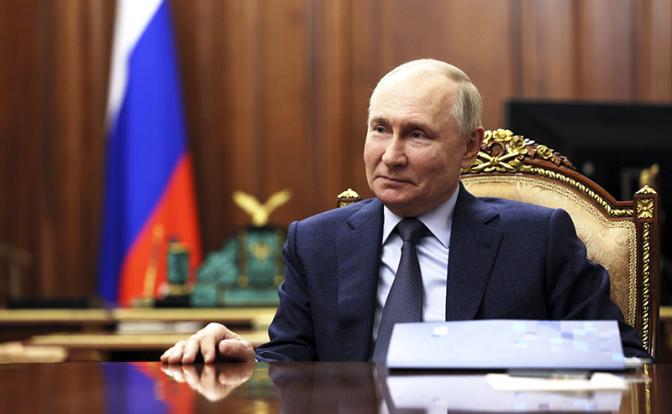 На фото: президент РФ Владимир Путин
