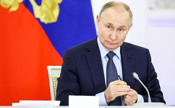 На фото: президент РФ Владимир Путин