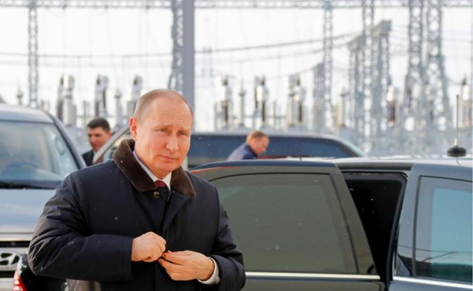 На фото: президент РФ Владимир Путин