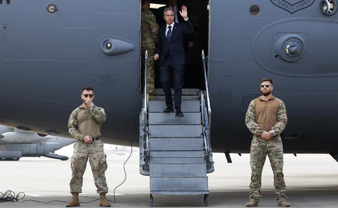 На фото: госсекретарь США Энтони Блинкен