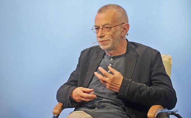 На фото: поэт и публицист Лев Рубинштейн