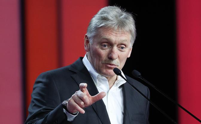 На фото: пресс-секретарь президента РФ Дмитрий Песков