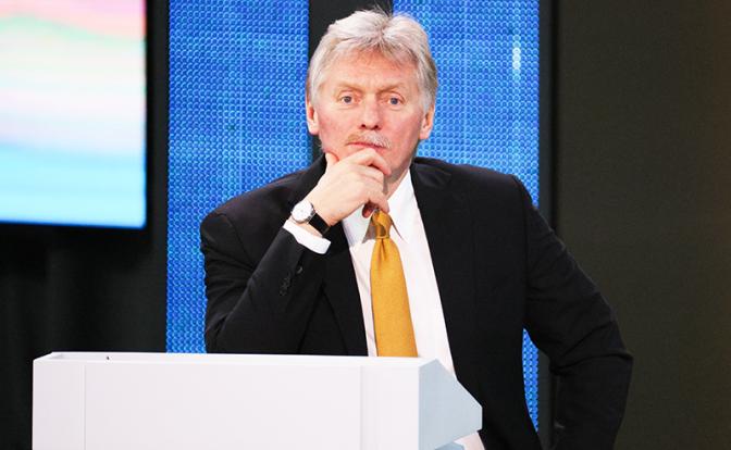 На фото: пресс-секретарь президента России Дмитрий Песков