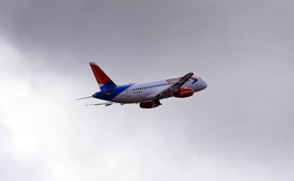 Российский самолет подал сигнал бедствия