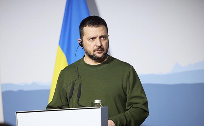 На фото: президент Украины Владимир Зеленский