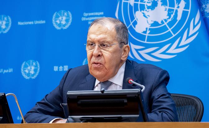 На фото: министр иностранных дел РФ Сергей Лавров