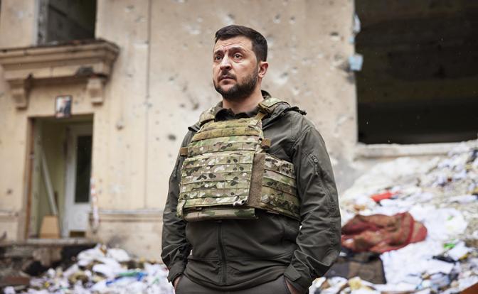 На фото: президент Украины Владимир Зеленский