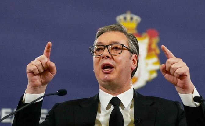 На фото: президент Сербии Александр Вучич