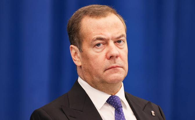 На фото: зампред Совета Безопасности РФ Дмитрий Медведев.