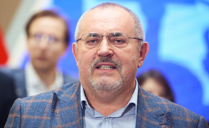 На фото: кандидат на пост президента РФ, представитель партии "Гражданская инициатива" Борис Надеждин
