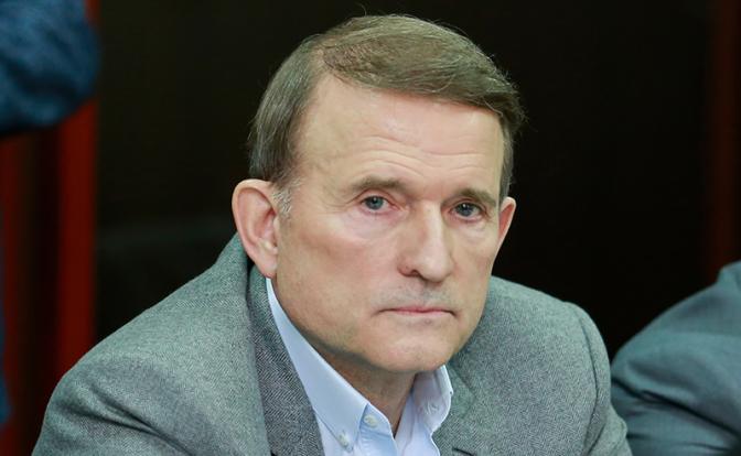 На фото: председатель совета движения «Другая Украина» Виктор Медведчук