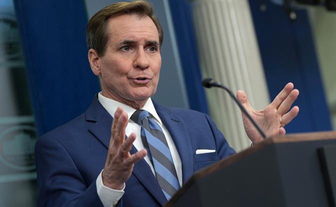 На фото: координатор Белого дома по стратегическим коммуникациям Джон Кирби