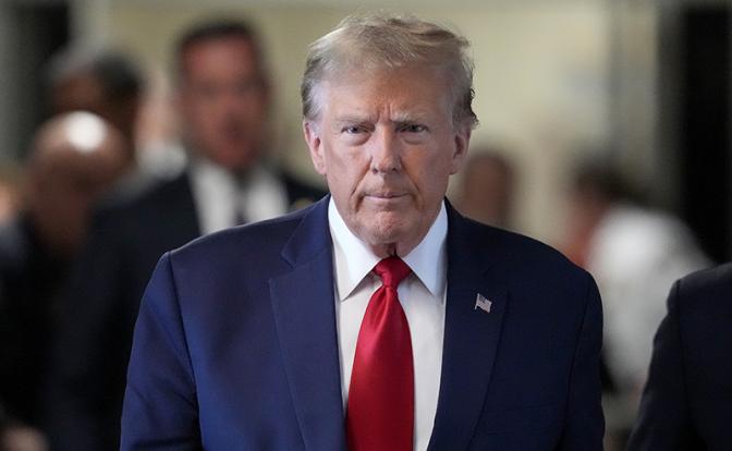 На фото: бывший президент США Дональд Трамп