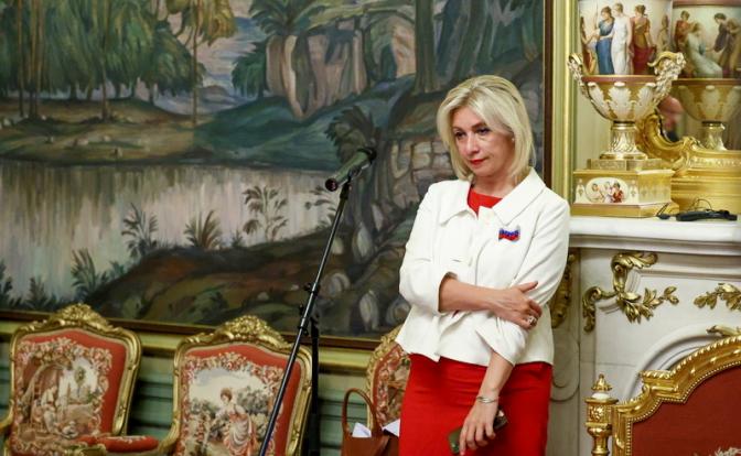 На фото: официальный представитель МИД РФ Мария Захарова