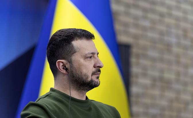 На фото: президент Украины Владимир Зеленский