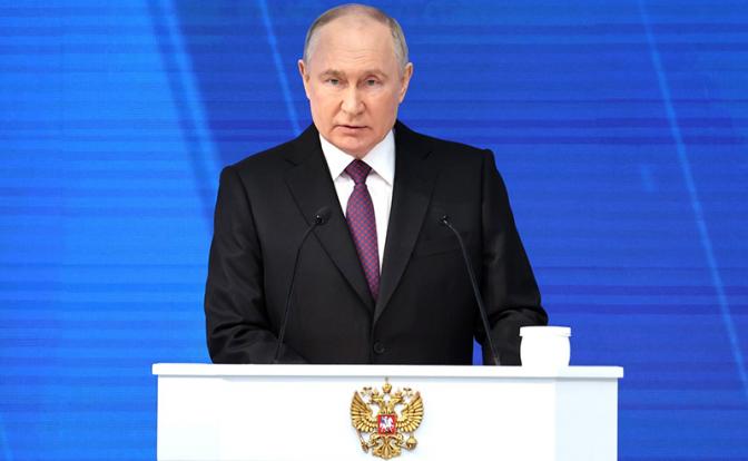 На фото: президент РФ Владимир Путин
