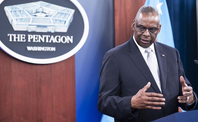На фото: министр обороны США Ллойд Остин