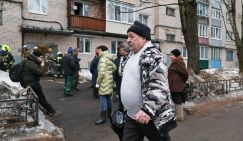 В результате падения беспилотника в Петербурге есть пострадавшие