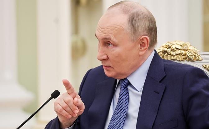 На фото: президент РФ Владимир Путин