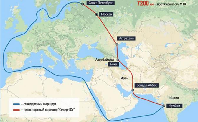 Выгоды коридора "Север–Юг" толкают Запад к войне с РФ