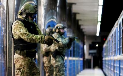 Н фото: бойцы специального подразделения "Альфа" регионального управления ФСБ
