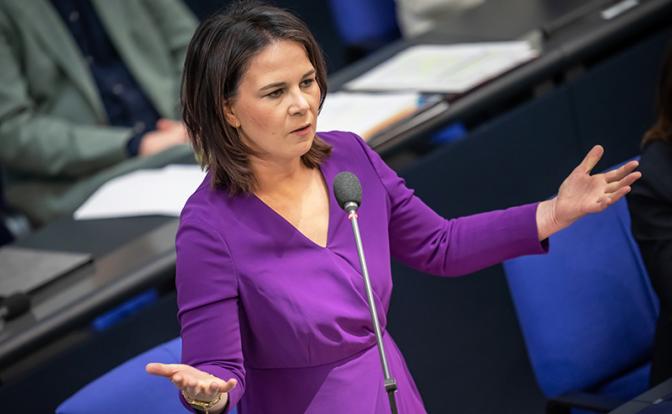 На фото: министр иностранных дел Германии Анналена Бербок