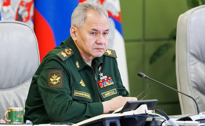 На фото: министр обороны РФ Сергей Шойгу